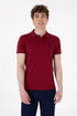 U.S. Polo Assn. Bordeux Men Bordeux Slim Fit Polo Shirt SKU: G081SZ0110 2084040_VR177 Image 01