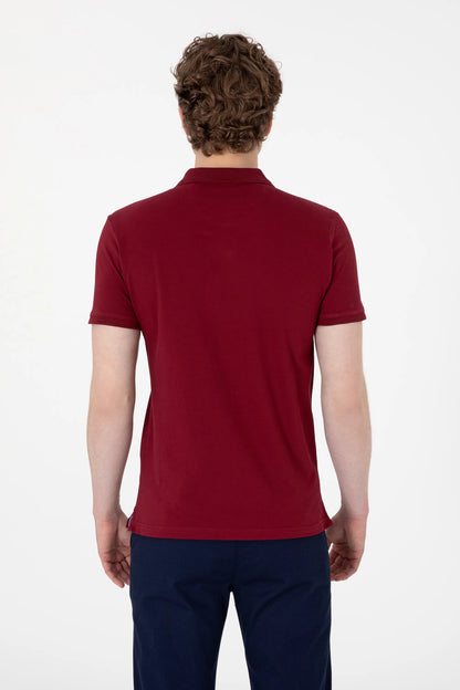 U.S. Polo Assn. Bordeux Men Bordeux Slim Fit Polo Shirt SKU: G081SZ0110 2084040_VR177 Image 05