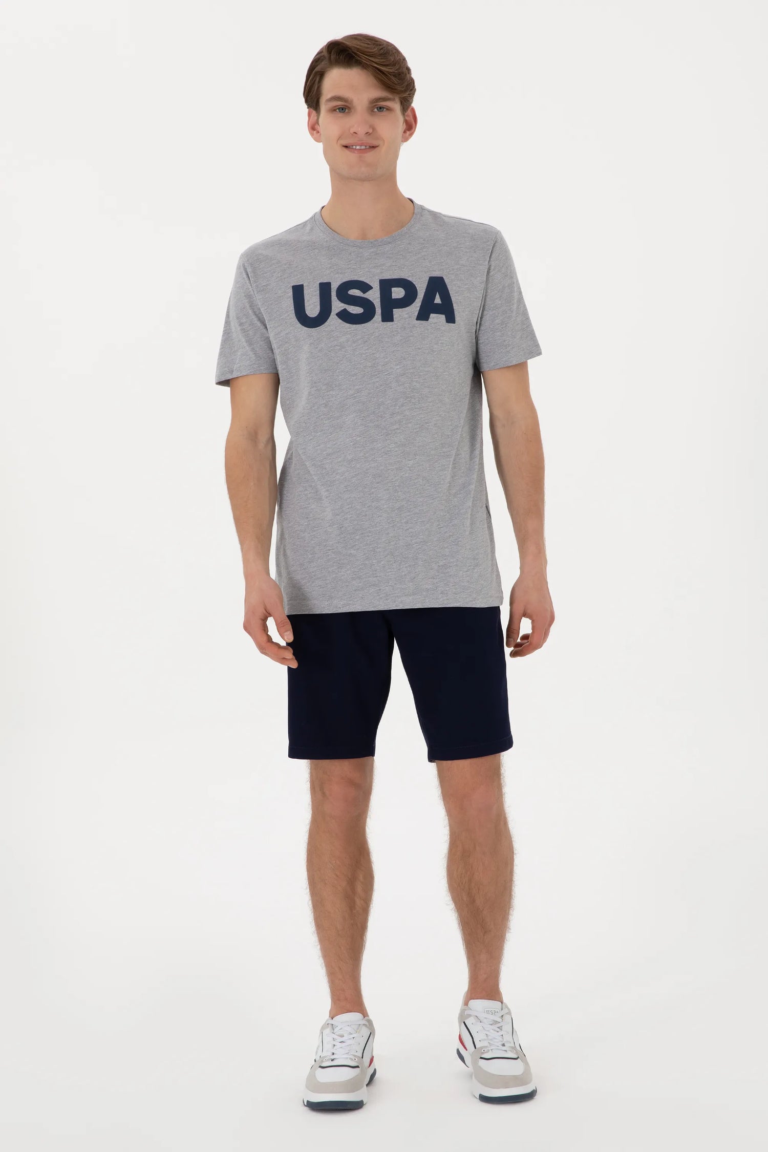 U.S. Polo Assn. Antrasit Melanj Men Antrasit Melanj T-Shirt SKU: G081SZ0110 2084588_VR086 Image 04