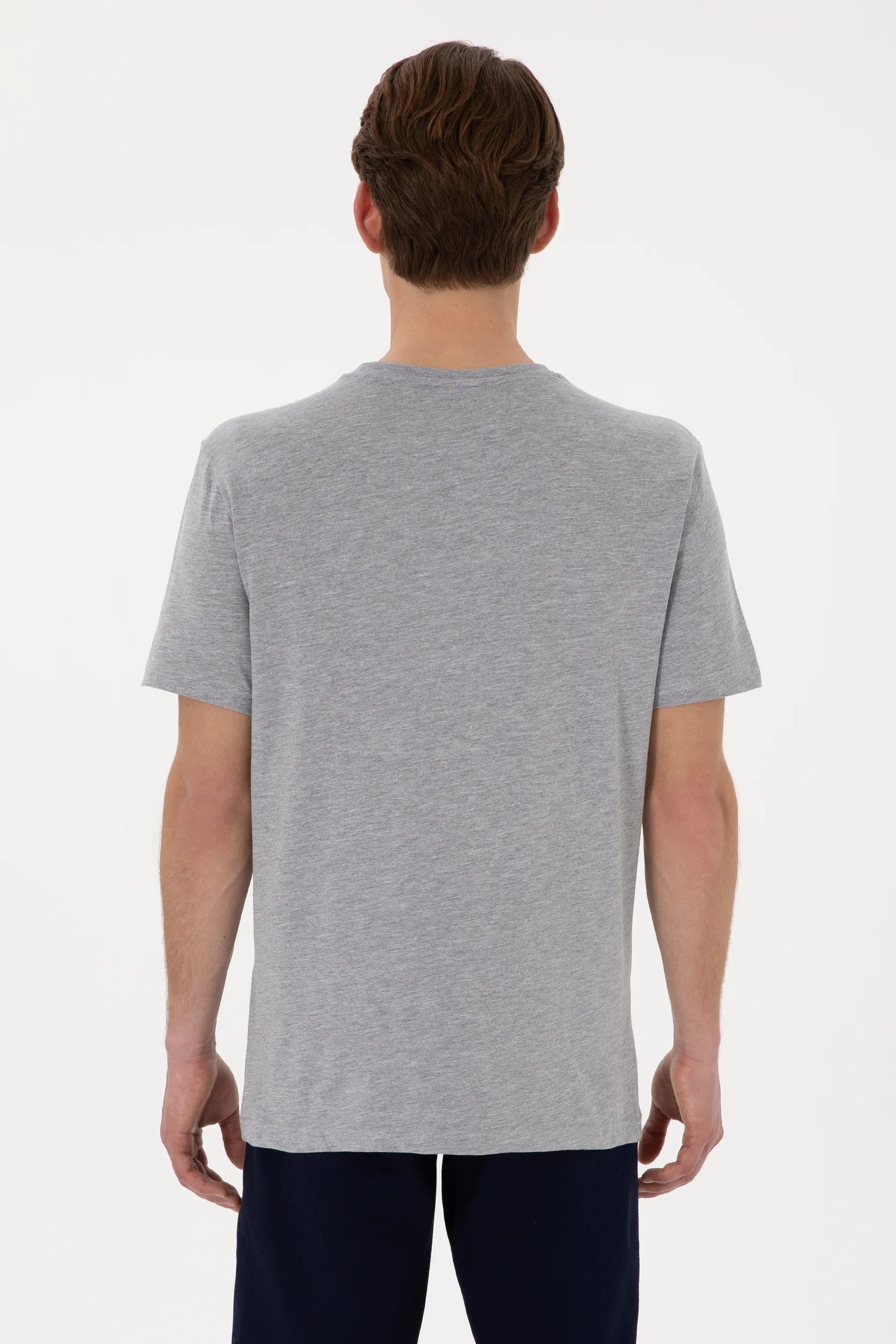 U.S. Polo Assn. Antrasit Melanj Men Antrasit Melanj T-Shirt SKU: G081SZ0110 2084588_VR086 Image 05