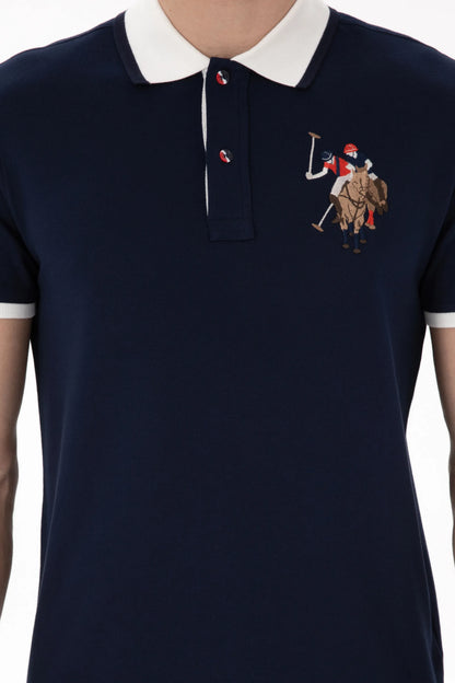 U.S. Polo Assn. Navy Men Navy Polo Shirt SKU: G081SZ0110 2084815_VR033 Image 06