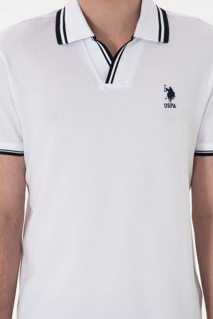 U.S. Polo Assn. White Men White Polo Shirt SKU: G081SZ0110 2085130_VR013 Image 06