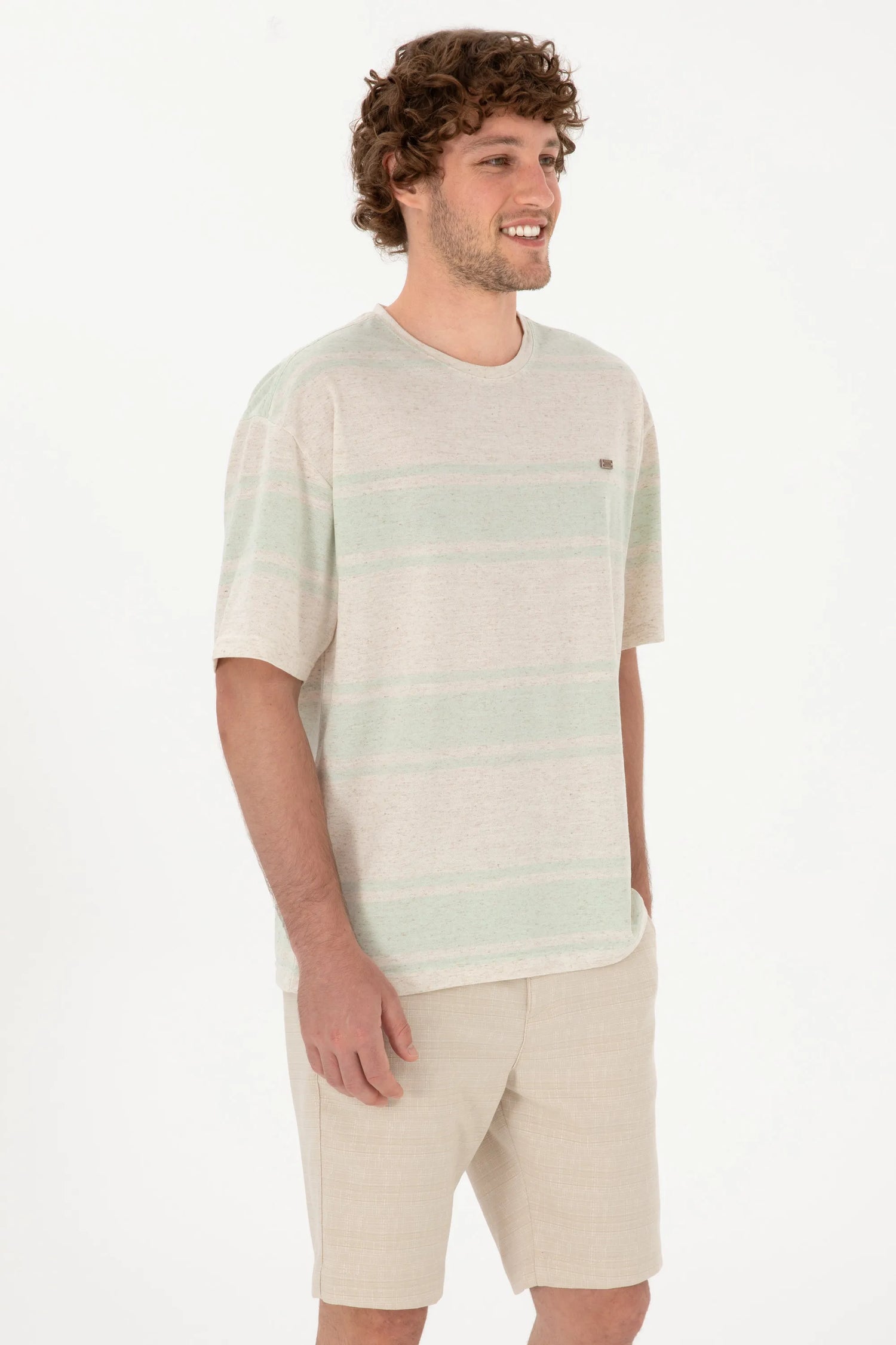 U.S. Polo Assn. Green Men Green T-Shirt SKU: G081SZ0110 2104020_VR048 Image 03