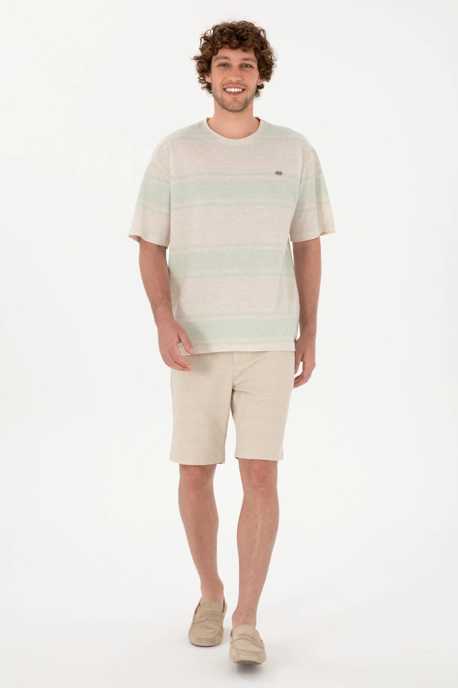 U.S. Polo Assn. Green Men Green T-Shirt SKU: G081SZ0110 2104020_VR048 Image 04