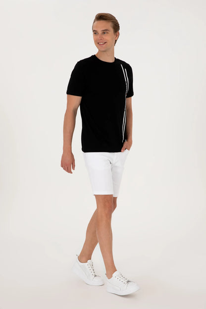 U.S. Polo Assn. Black Men Black Regular Fit Polo Shirt SKU: G081SZ0110 2104061_VR046 Image 04
