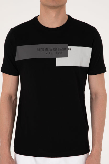 U.S. Polo Assn._Black T-Shirt_G081SZ0110 2104733_VR046_04