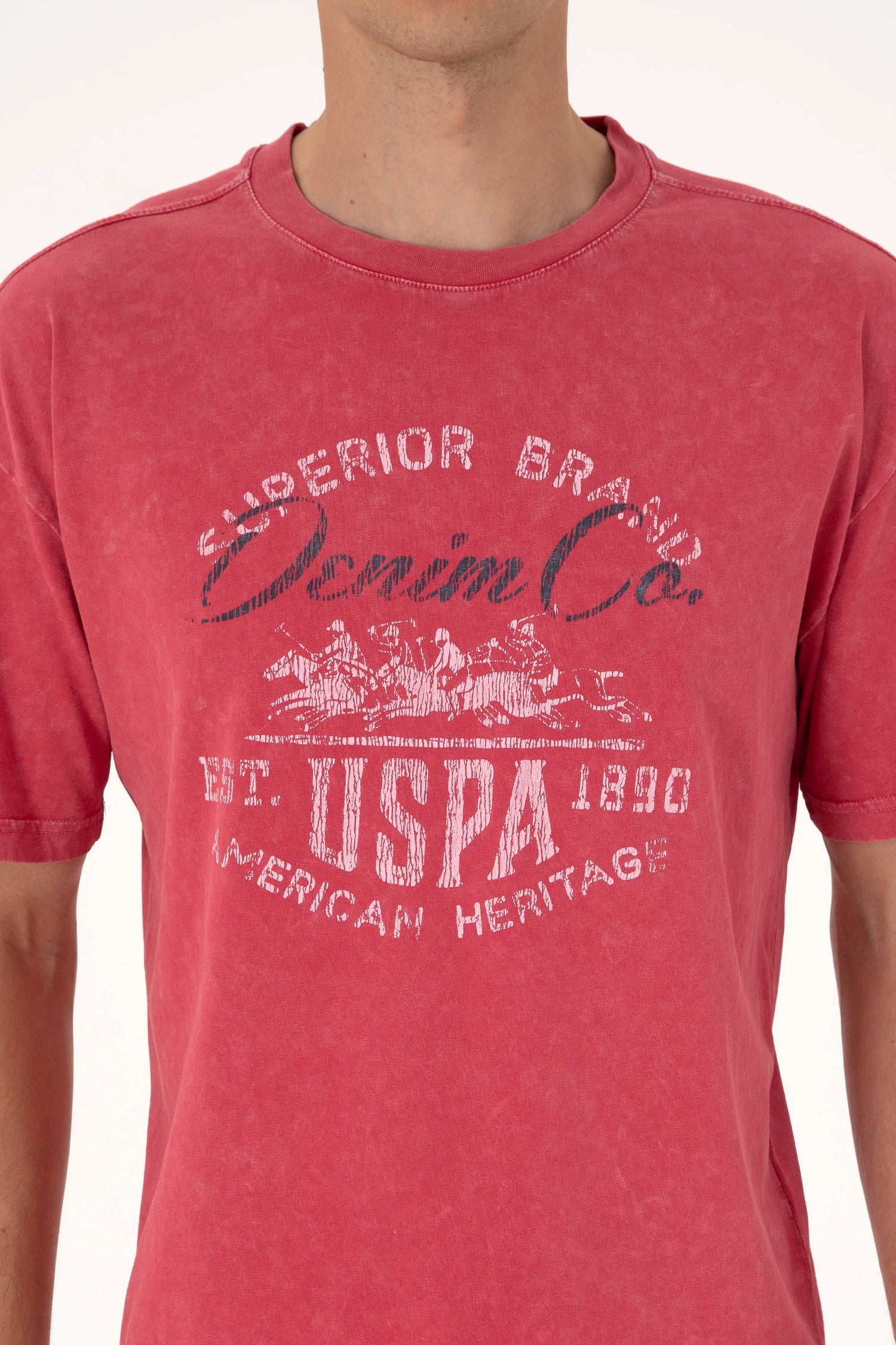 U.S. Polo Assn. Cherry Men Cherry T-Shirt SKU: G081SZ0110 2106879_VR223 Image 06
