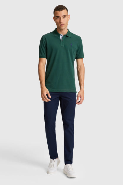 U.S. Polo Assn. Dark Green Men Dark Green Short Sleeve PiquŽ Polo Shirt SKU: G081SZ0110 PU-8778_VR079 Image 04