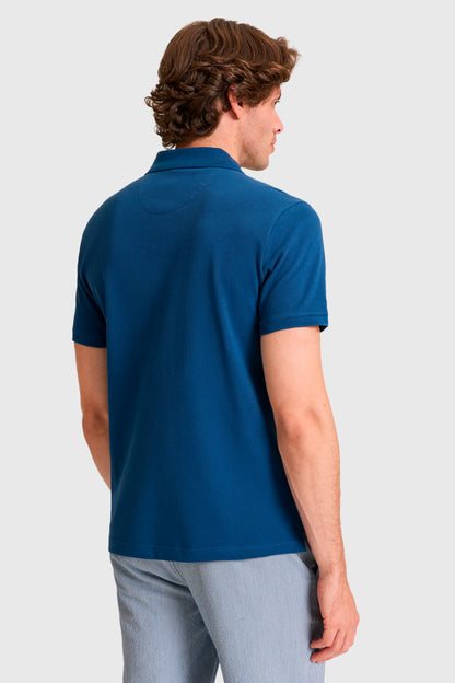 U.S. Polo Assn. Outdoor Navy Men Outdoor Navy Short Sleeve PiquŽ Polo Shirt SKU: G081SZ0110 PU-8779_VR059 Image 05