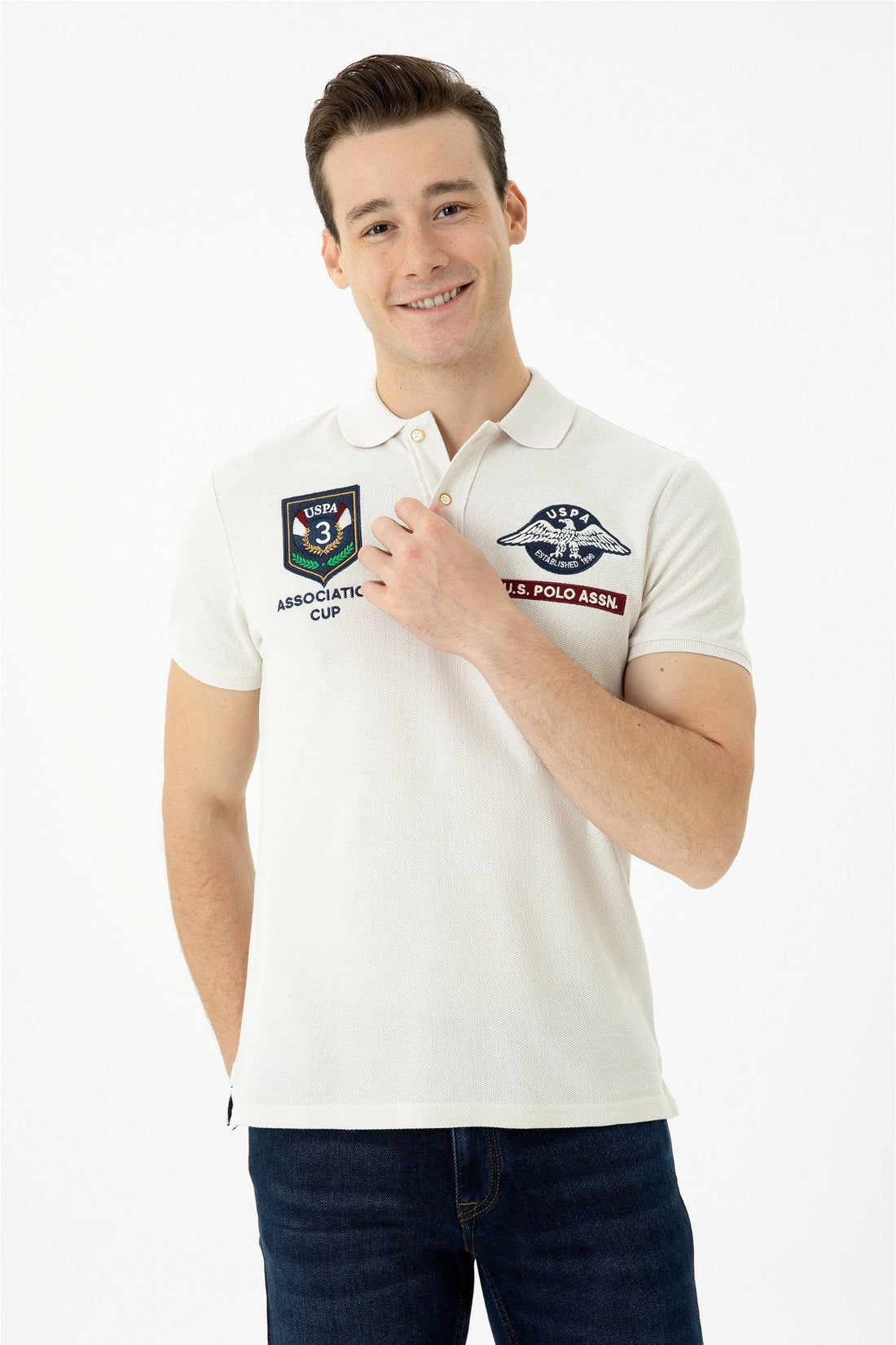 White Polo Shirt_G081SZ0110 1661959_VR049_01