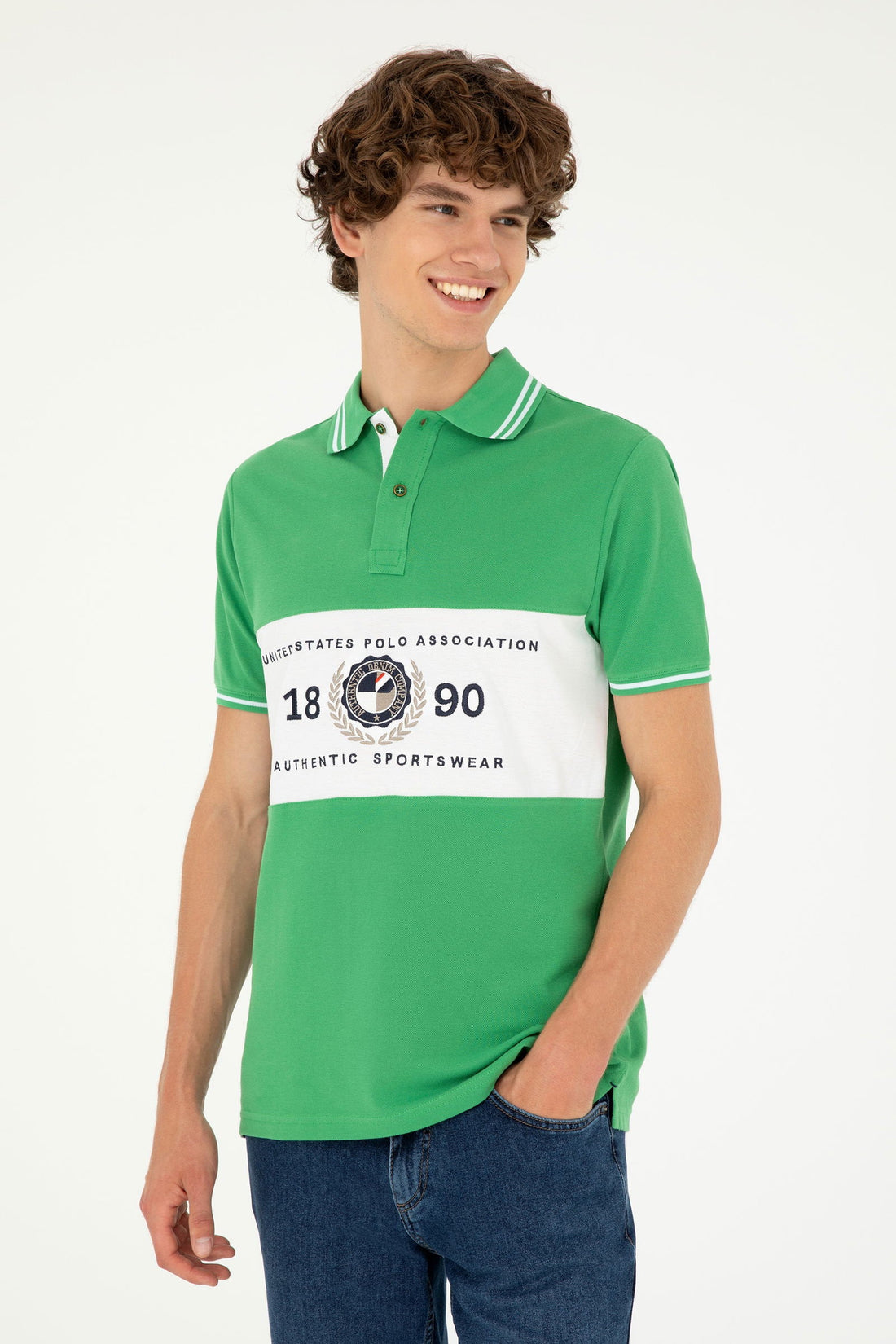 Multi-Color Polo Shirt_G081SZ0110 1825446_VR054_01