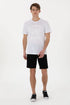 U.S. Polo Assn. Black Men Black Woven Bermuda Capri SKU: G081SZ0310 2098522_VR046 Image 01