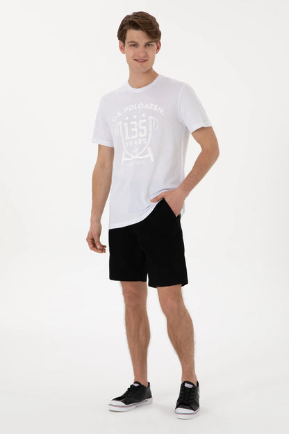 U.S. Polo Assn. Black Men Black Woven Bermuda Capri SKU: G081SZ0310 2098522_VR046 Image 03