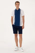U.S. Polo Assn. Navy Blue Men Navy Blue Woven Bermuda Capri SKU: G081SZ0310 2108272_VR033 Image 01