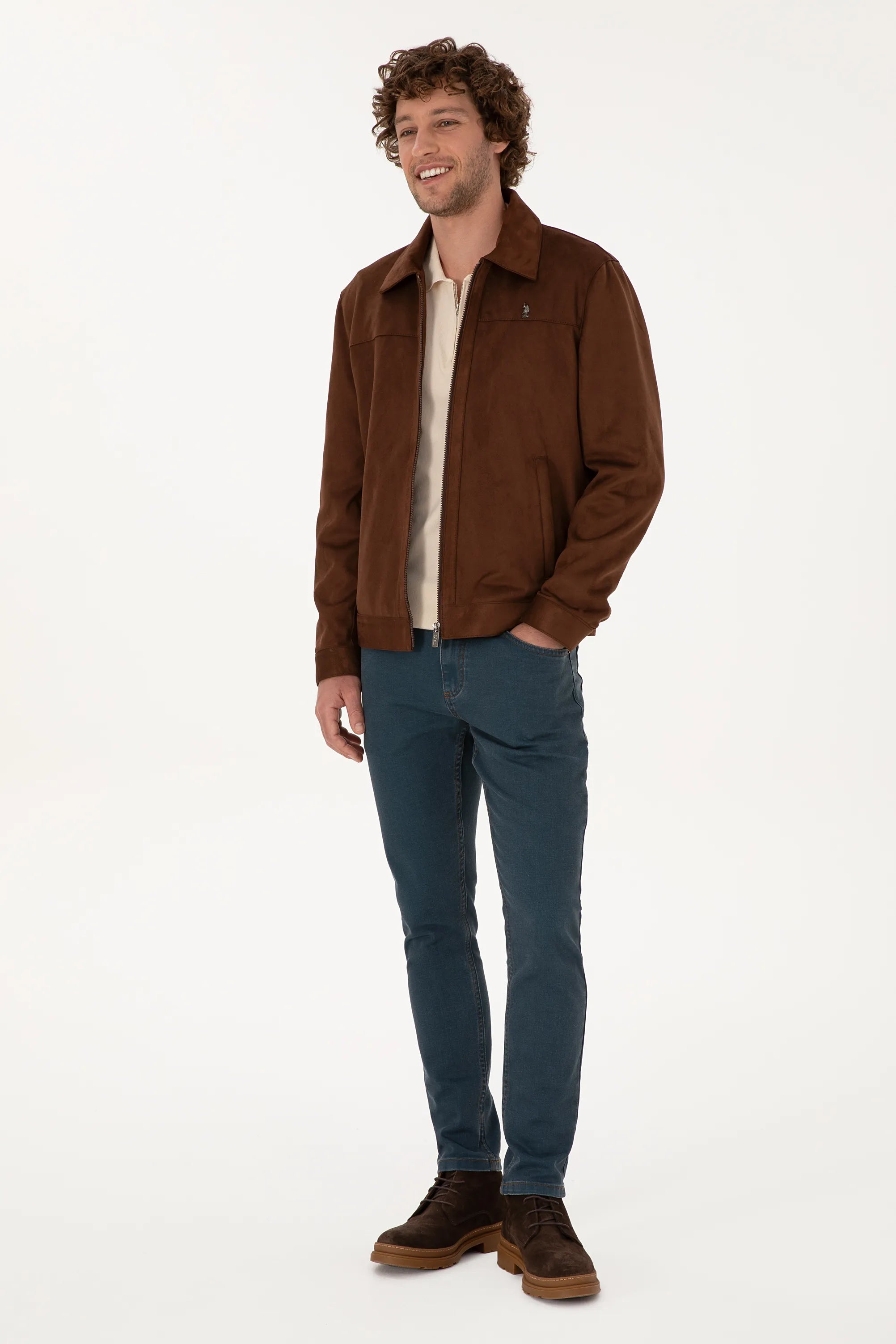 U.S. Polo Assn._Brown_Brown Leather Jacket_G081SZ0350 P25006_400_04