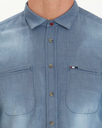 Mid Blue Denim Shirt U.S. Polo Assn.