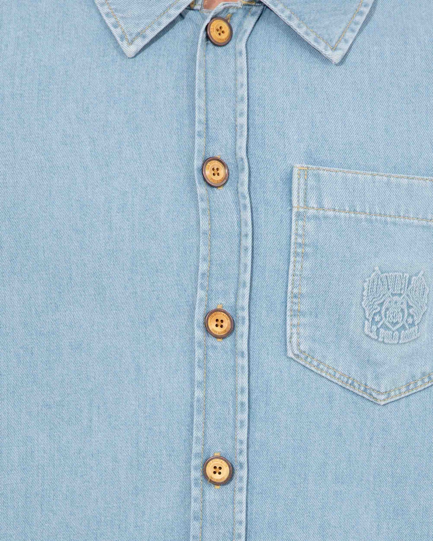 Light Blue Denim Shirt U.S. Polo Assn.
