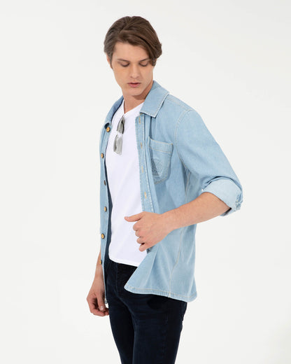 Light Blue Denim Shirt U.S. Polo Assn.