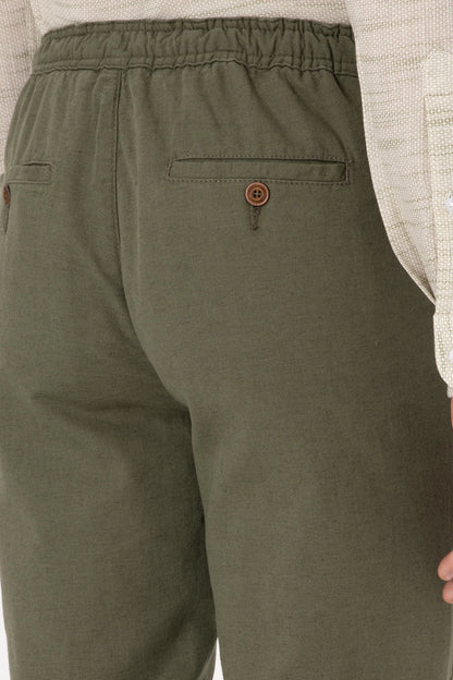 U.S. Polo Assn. Dark Khaki Men Dark Khaki Chinos SKU: G081SZ0780 2115343_VR111 Image 06