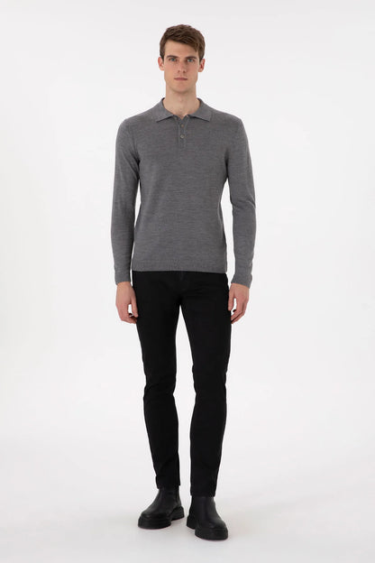 U.S. Polo Assn. Anthracite Men Anthracite Slim Fit Jeans SKU: G081SZ0800 1939978_VR006 Image 01