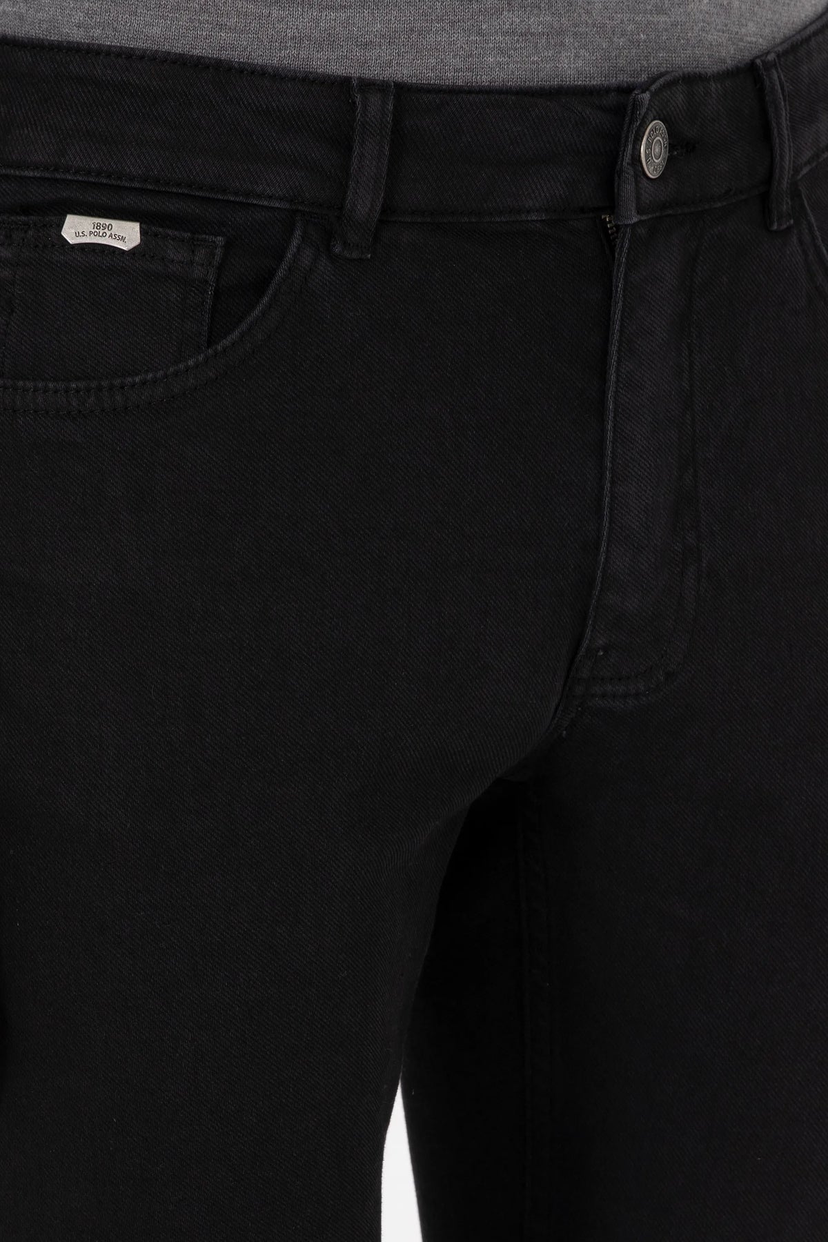 U.S. Polo Assn. Anthracite Men Anthracite Slim Fit Jeans SKU: G081SZ0800 1939978_VR006 Image 05