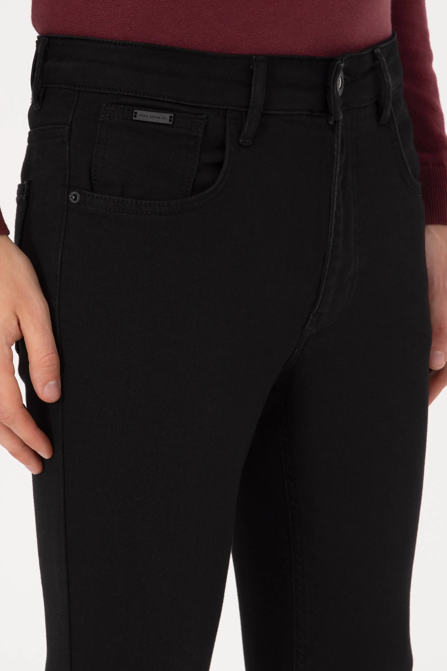 U.S. Polo Assn._Black_Black Slim Fit Jeans_G081SZ0800 2233791_DN0027_05