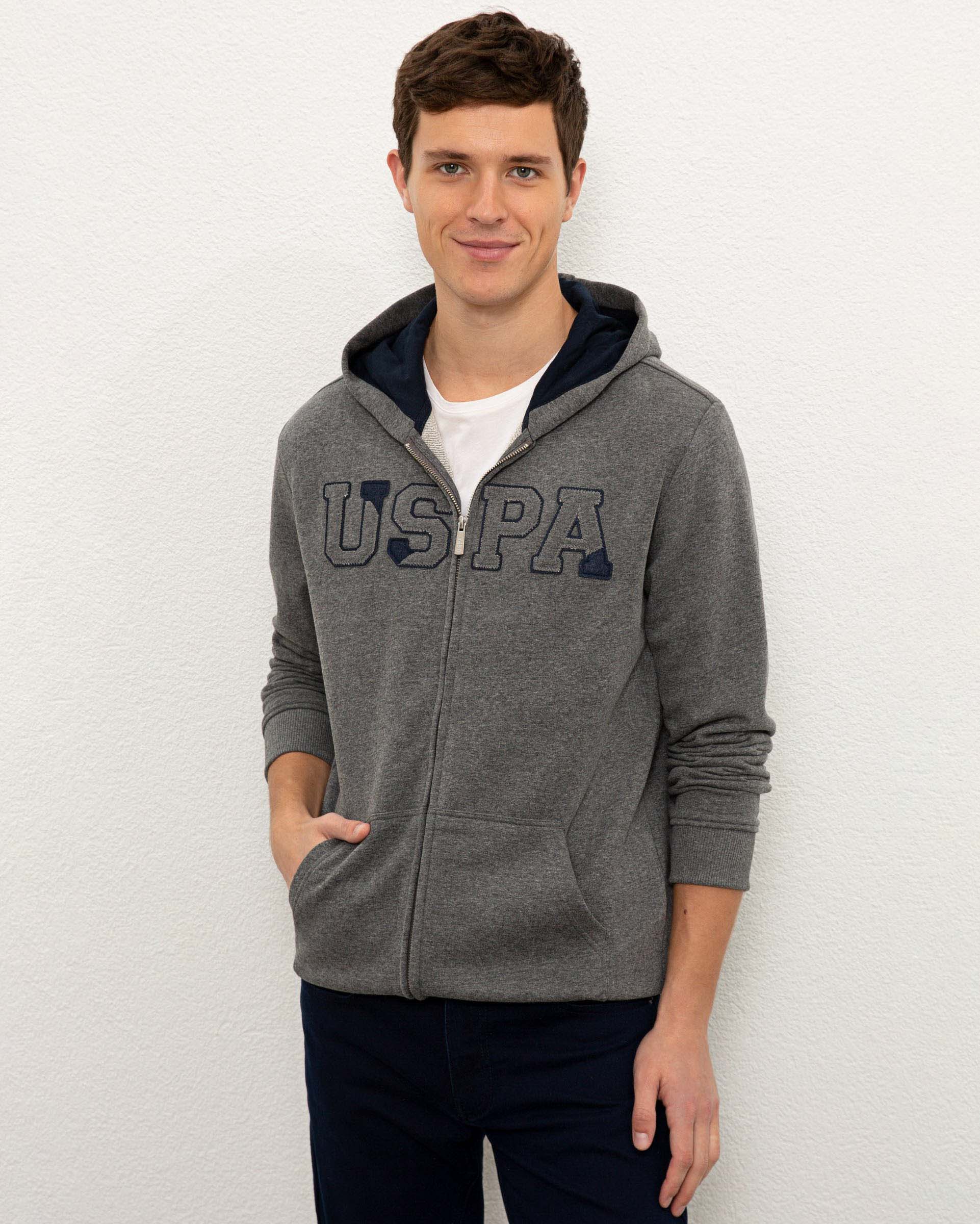 Dark Grey Sweat Shirt U.S. Polo Assn.