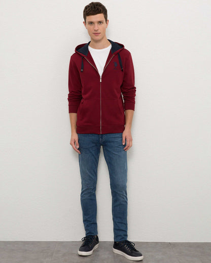 Red Sweat Shirt U.S. Polo Assn.