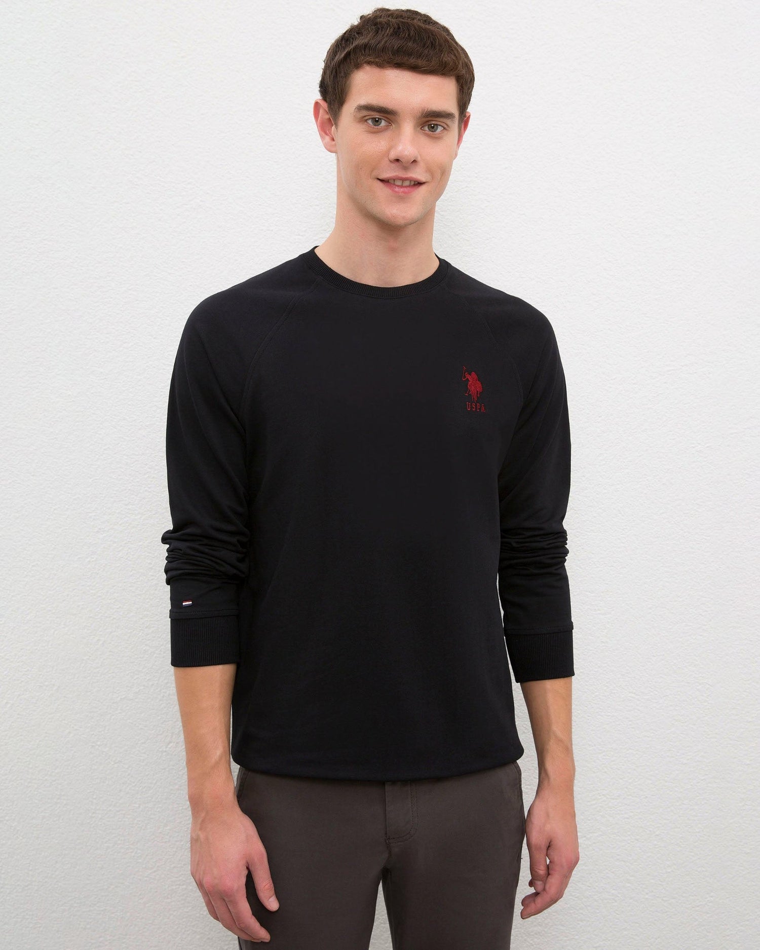 Black Sweat Shirt U.S. Polo Assn.