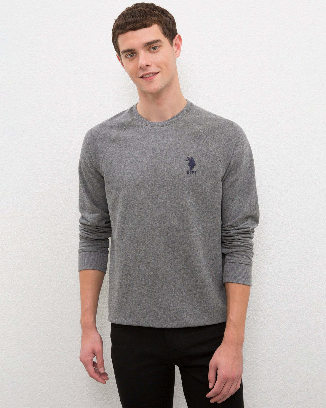 Dark Grey Sweat Shirt U.S. Polo Assn.