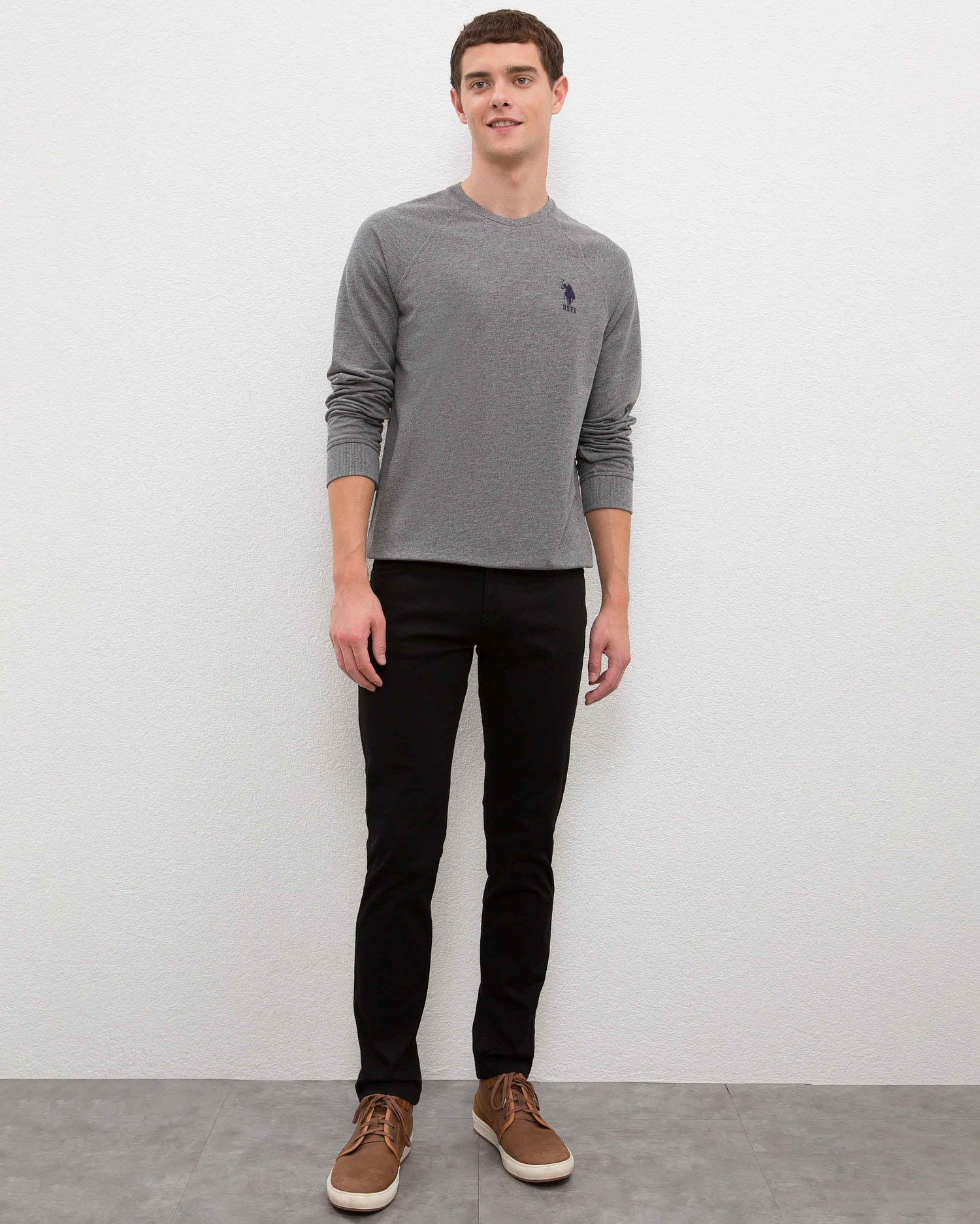 Dark Grey Sweat Shirt U.S. Polo Assn.