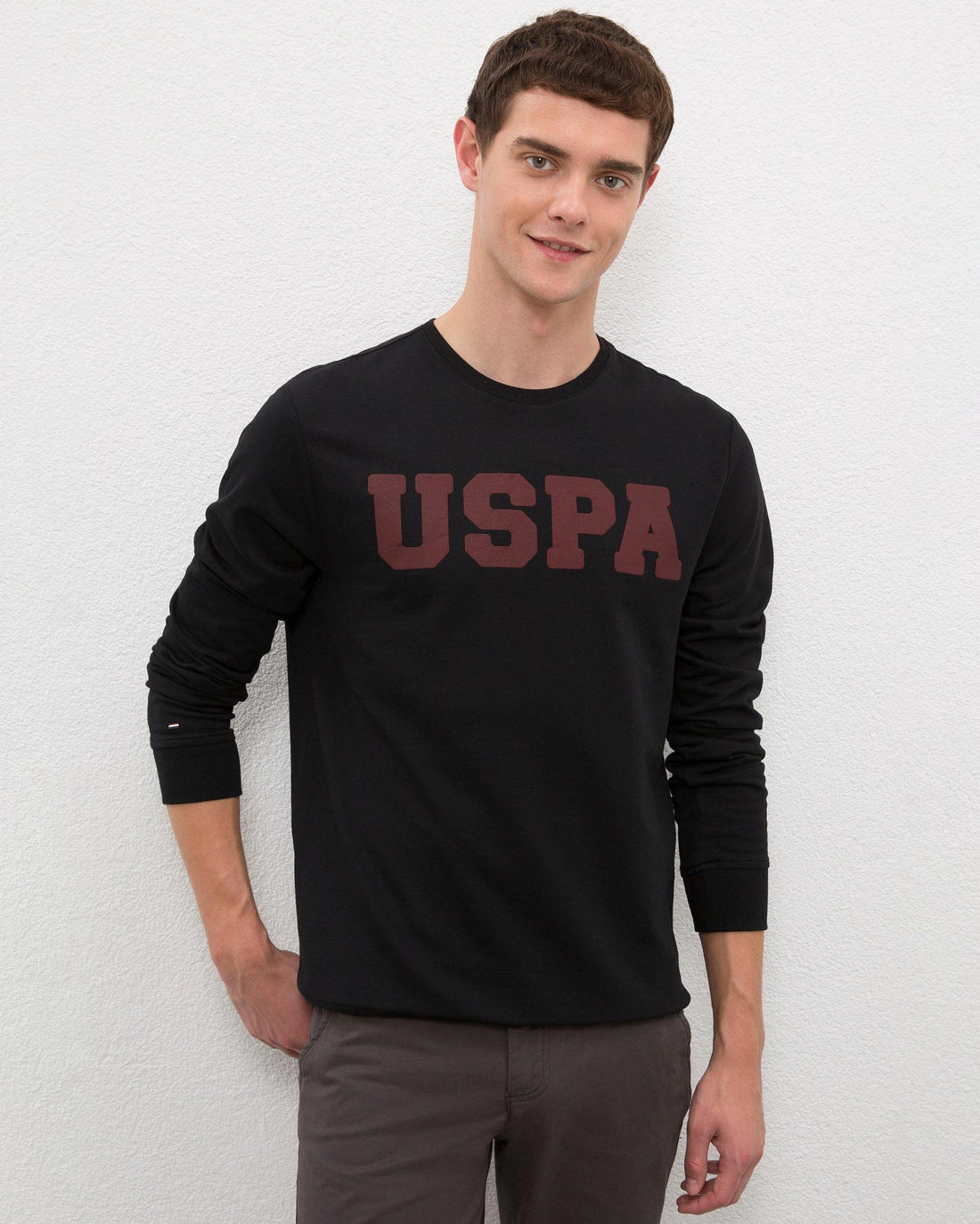 Black Sweat Shirt U.S. Polo Assn.