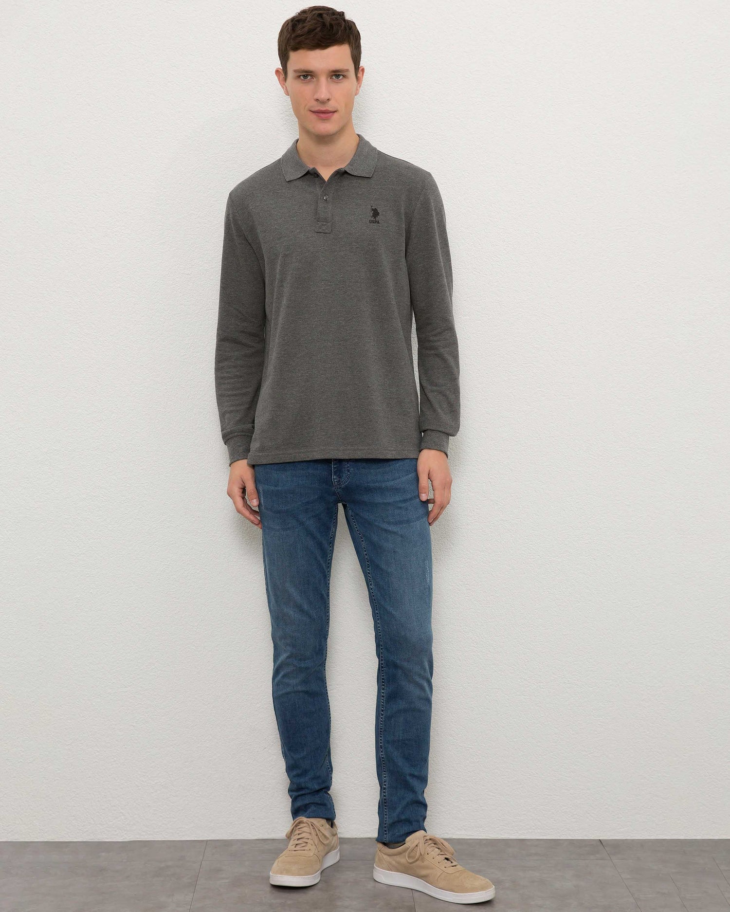 Dark Grey Sweat Shirt U.S. Polo Assn.