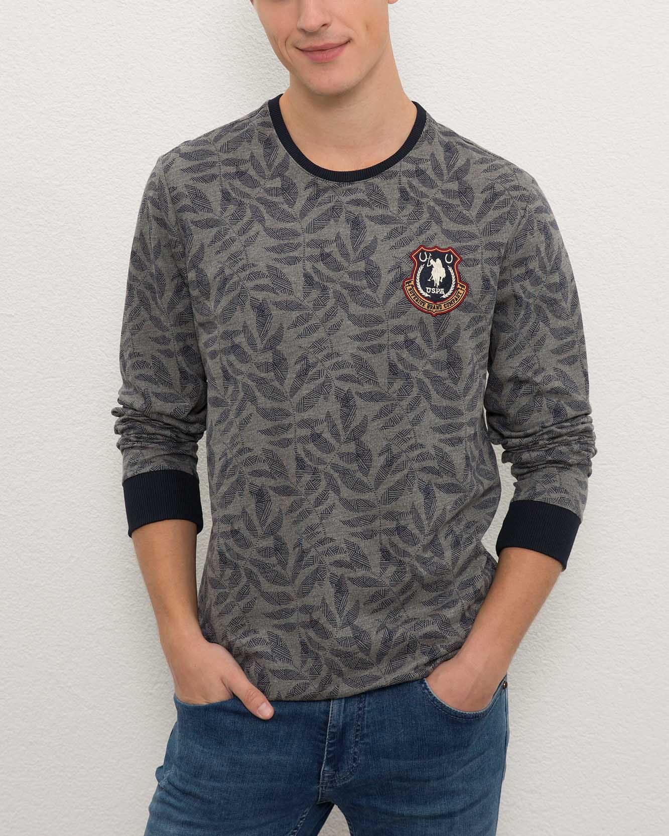 Dark Grey Sweat Shirt U.S. Polo Assn.