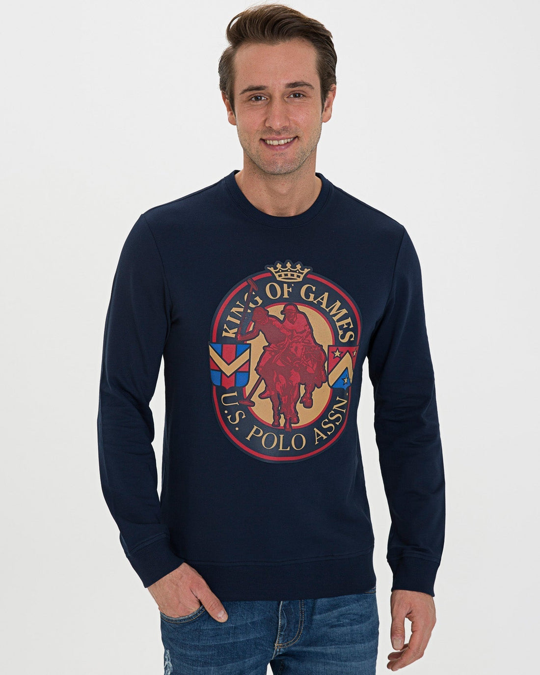 Dark Blue Sweat Shirt U.S. Polo Assn.