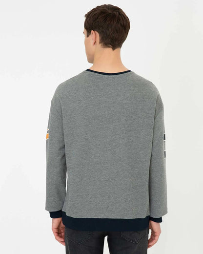 Dark Grey Sweat Shirt - BEVAVA