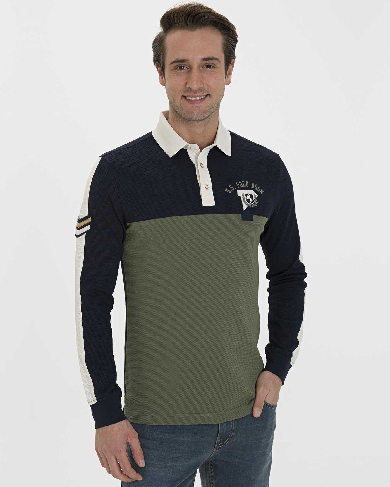 Green Sweat Shirt U.S. Polo Assn.