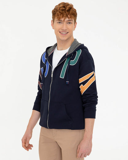 Dark Blue Cardigan U.S. Polo Assn.