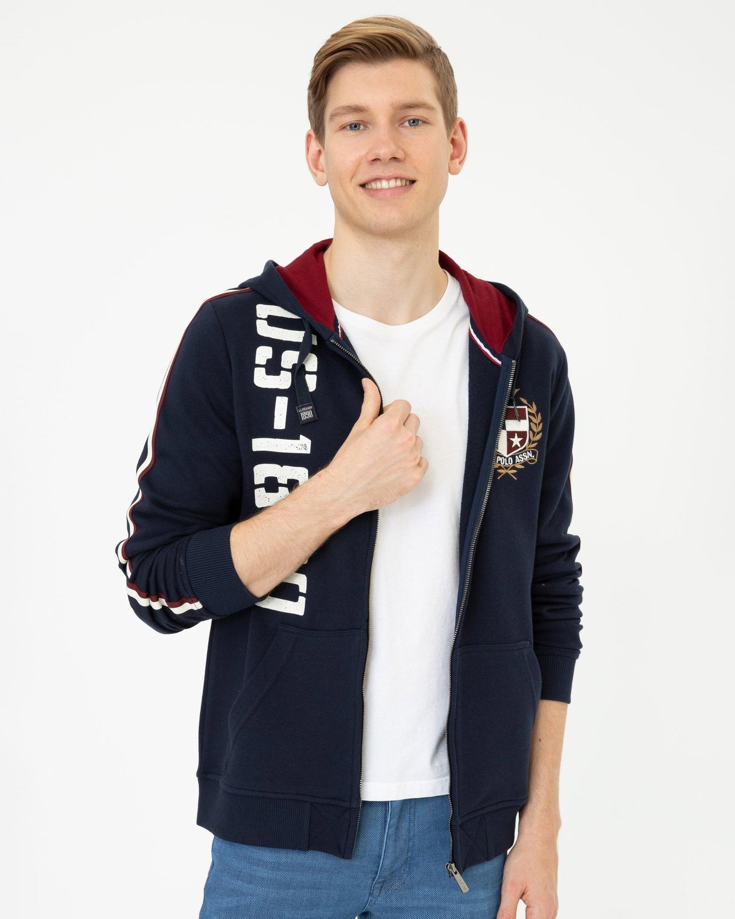 Dark Blue Cardigan U.S. Polo Assn.