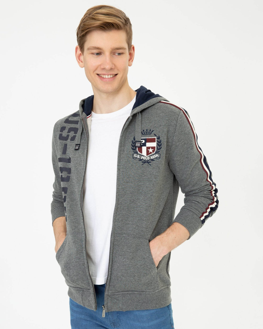 Dark Grey Cardigan U.S. Polo Assn.