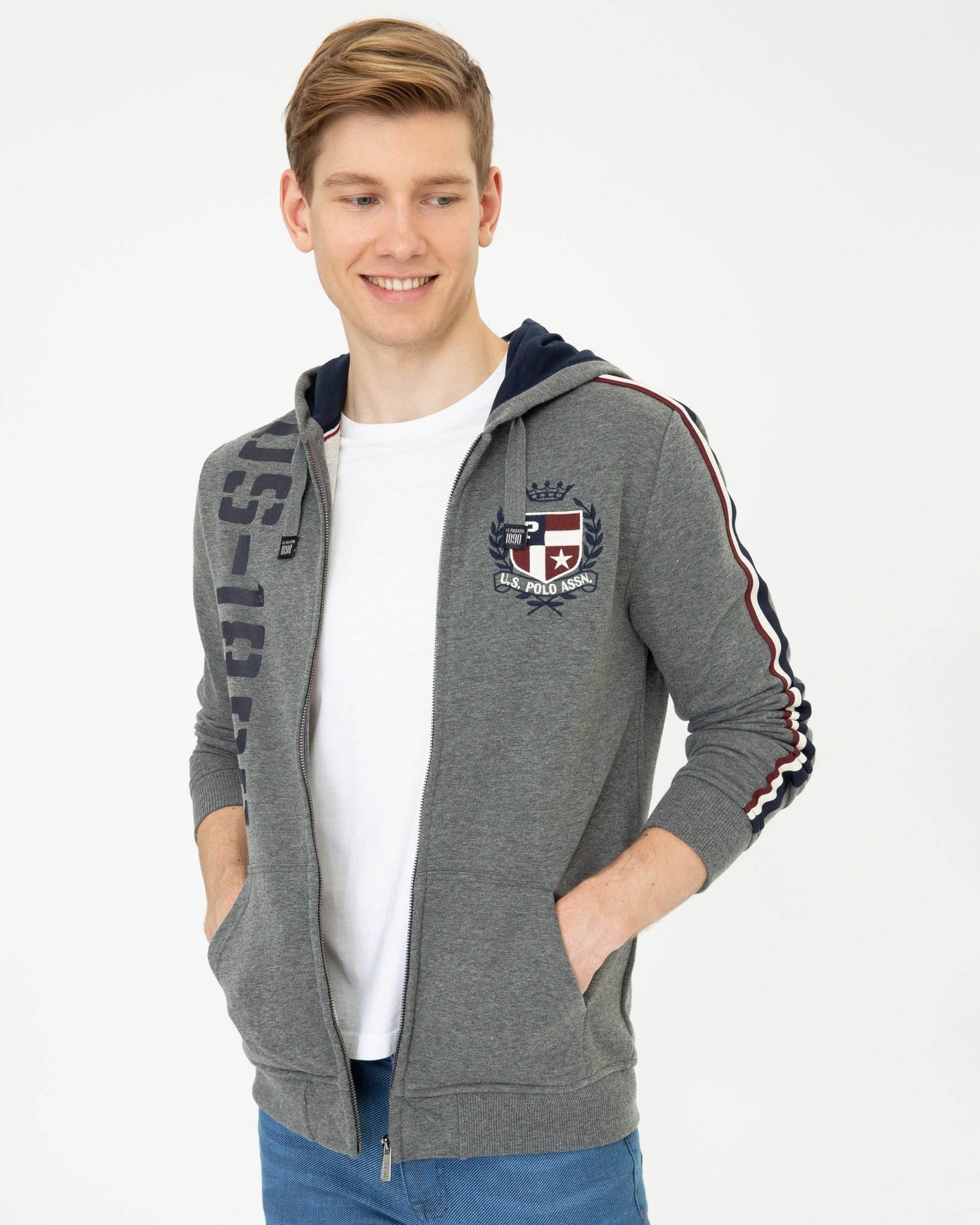 Dark Grey Cardigan U.S. Polo Assn.