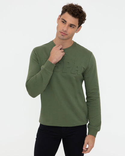 Kaki Sweat Shirt U.S. Polo Assn.