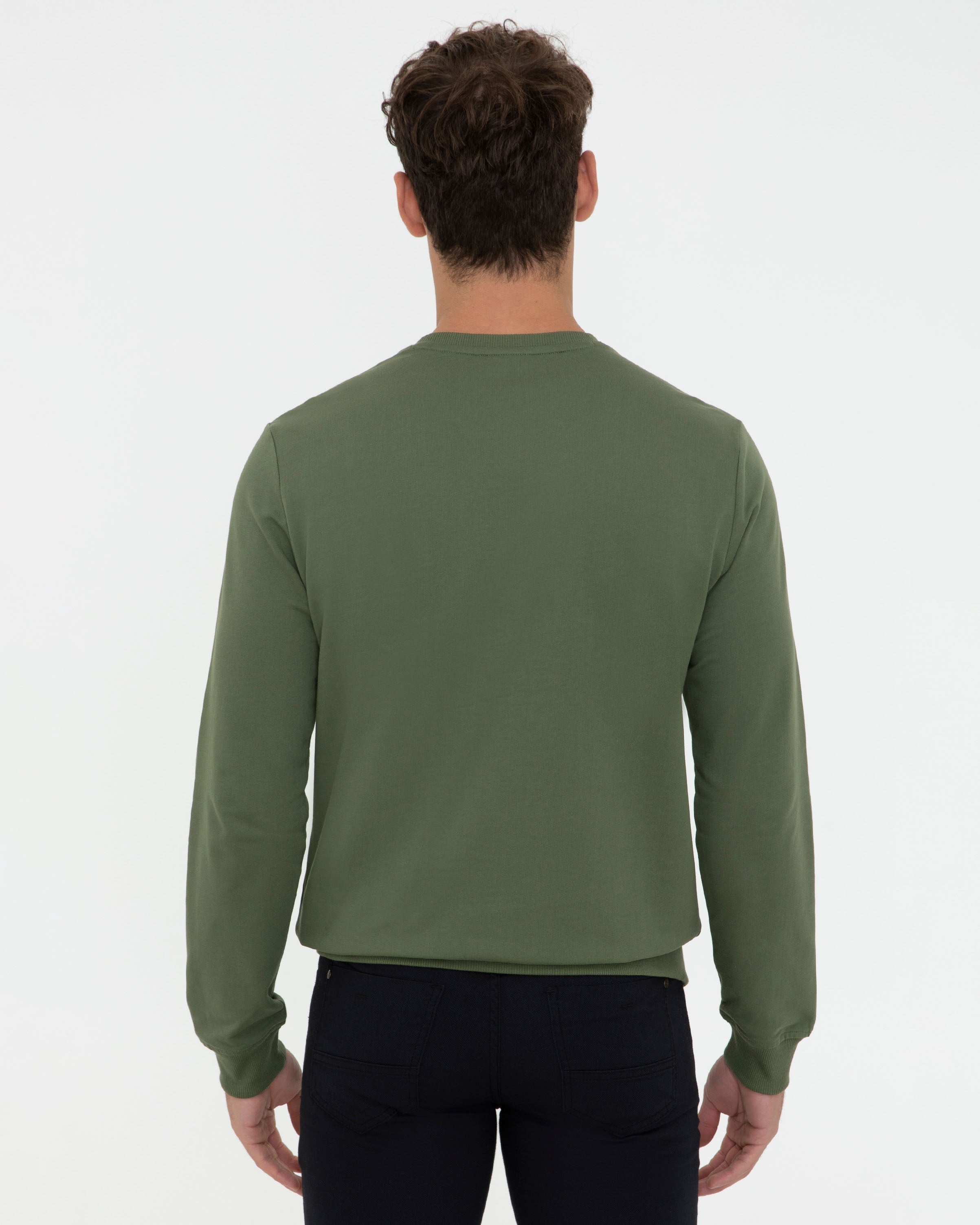 Kaki Sweat Shirt U.S. Polo Assn.