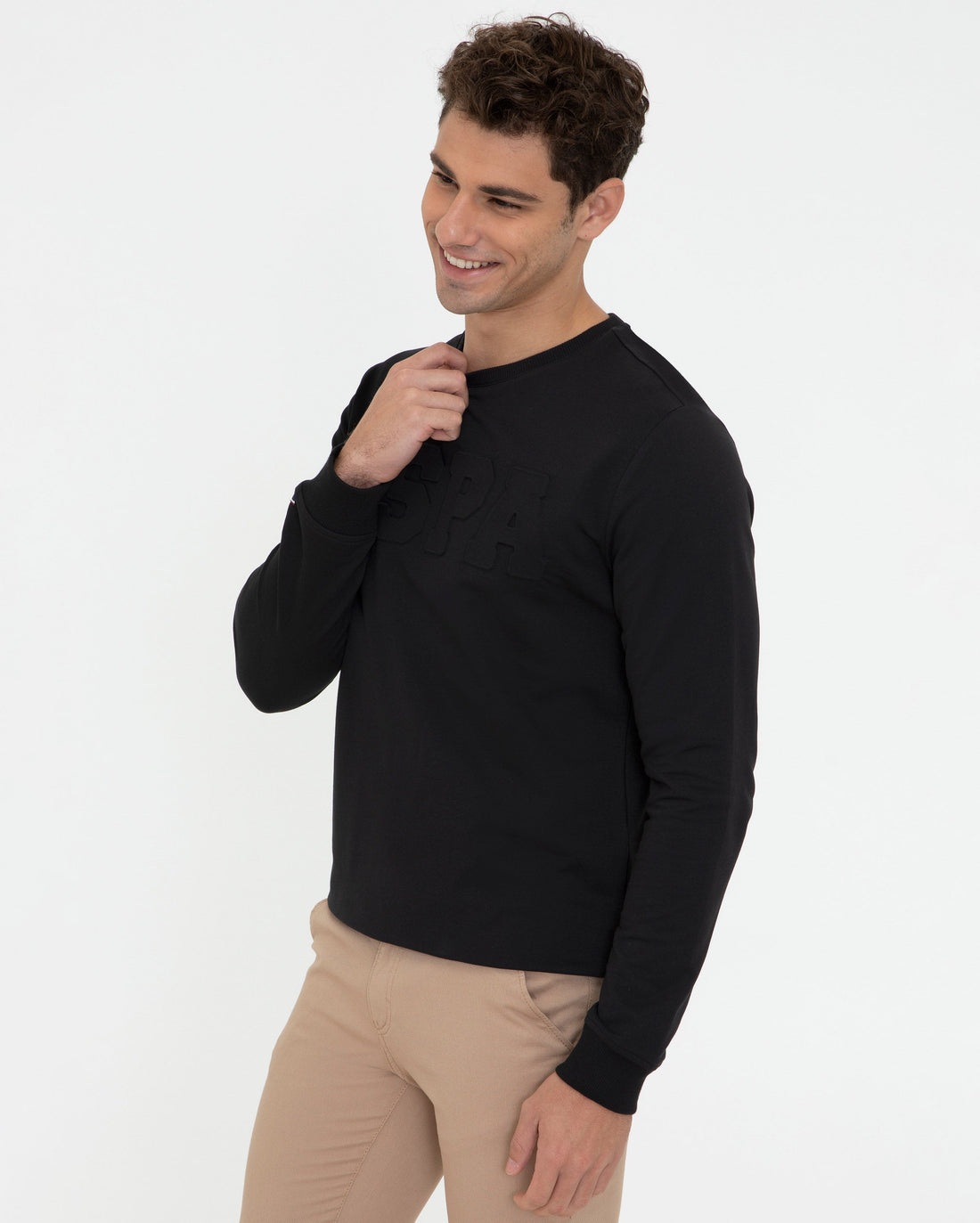 Black Sweat Shirt U.S. Polo Assn.