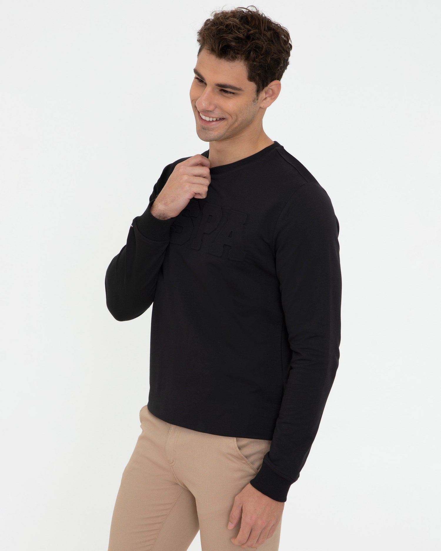 Black Sweat Shirt U.S. Polo Assn.