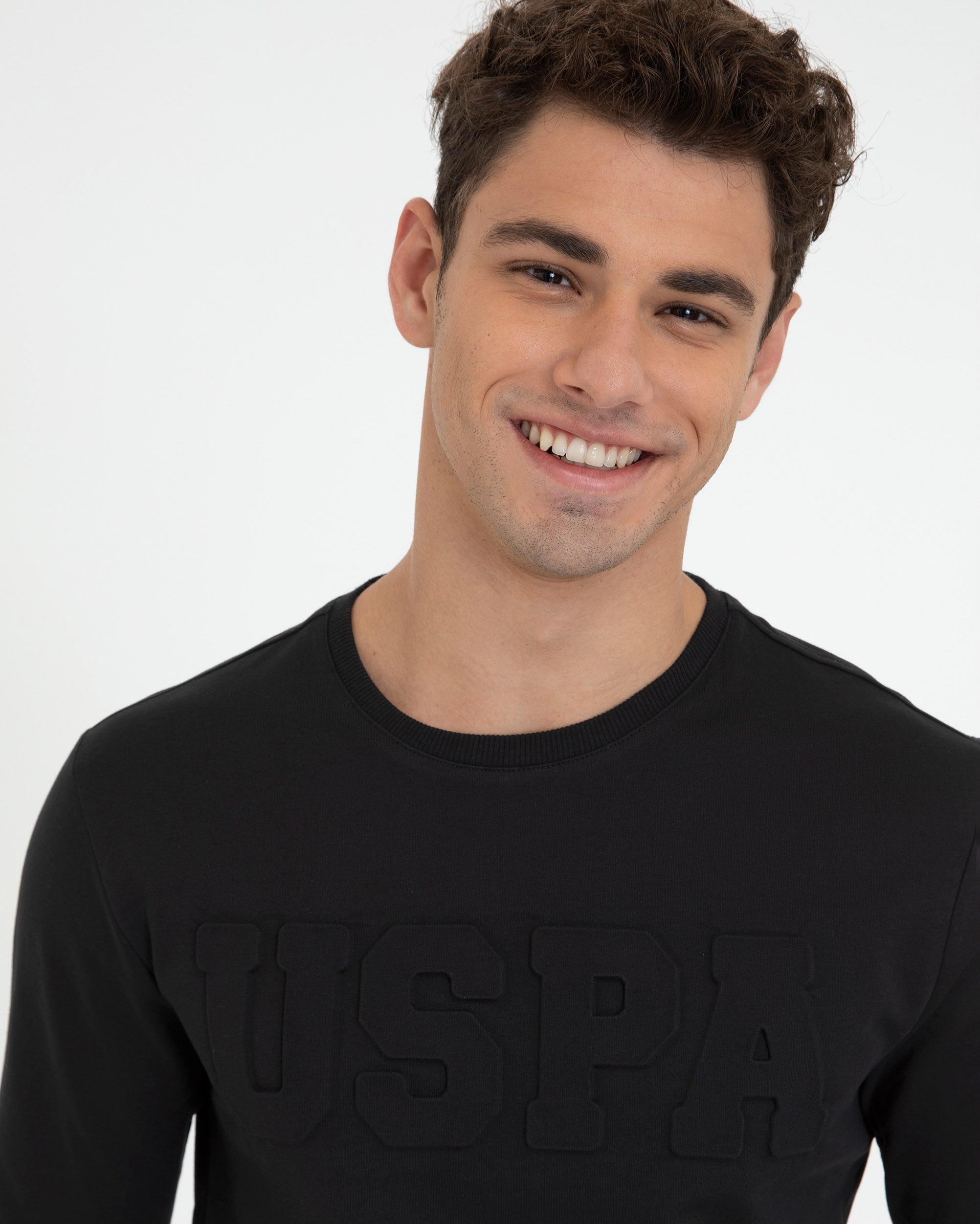 Black Sweat Shirt U.S. Polo Assn.