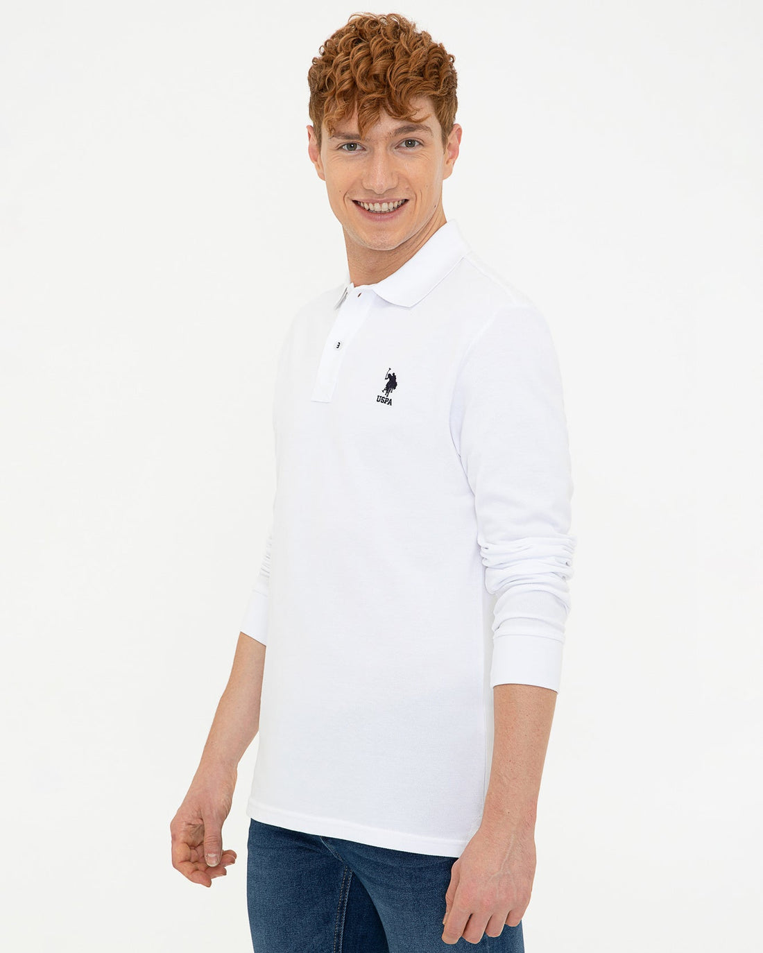 White Sweat Shirt U.S. Polo Assn.