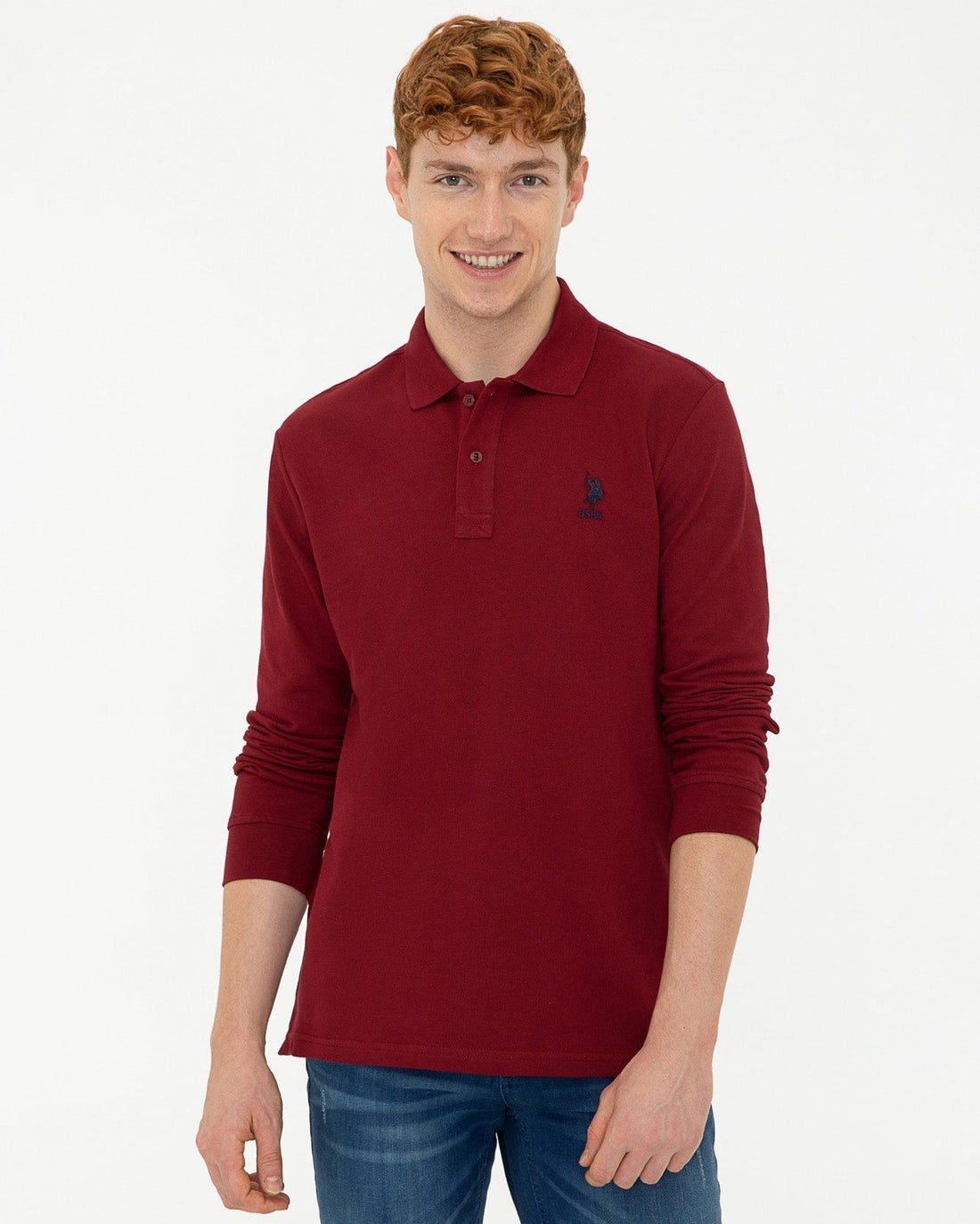 Red Sweat Shirt U.S. Polo Assn.