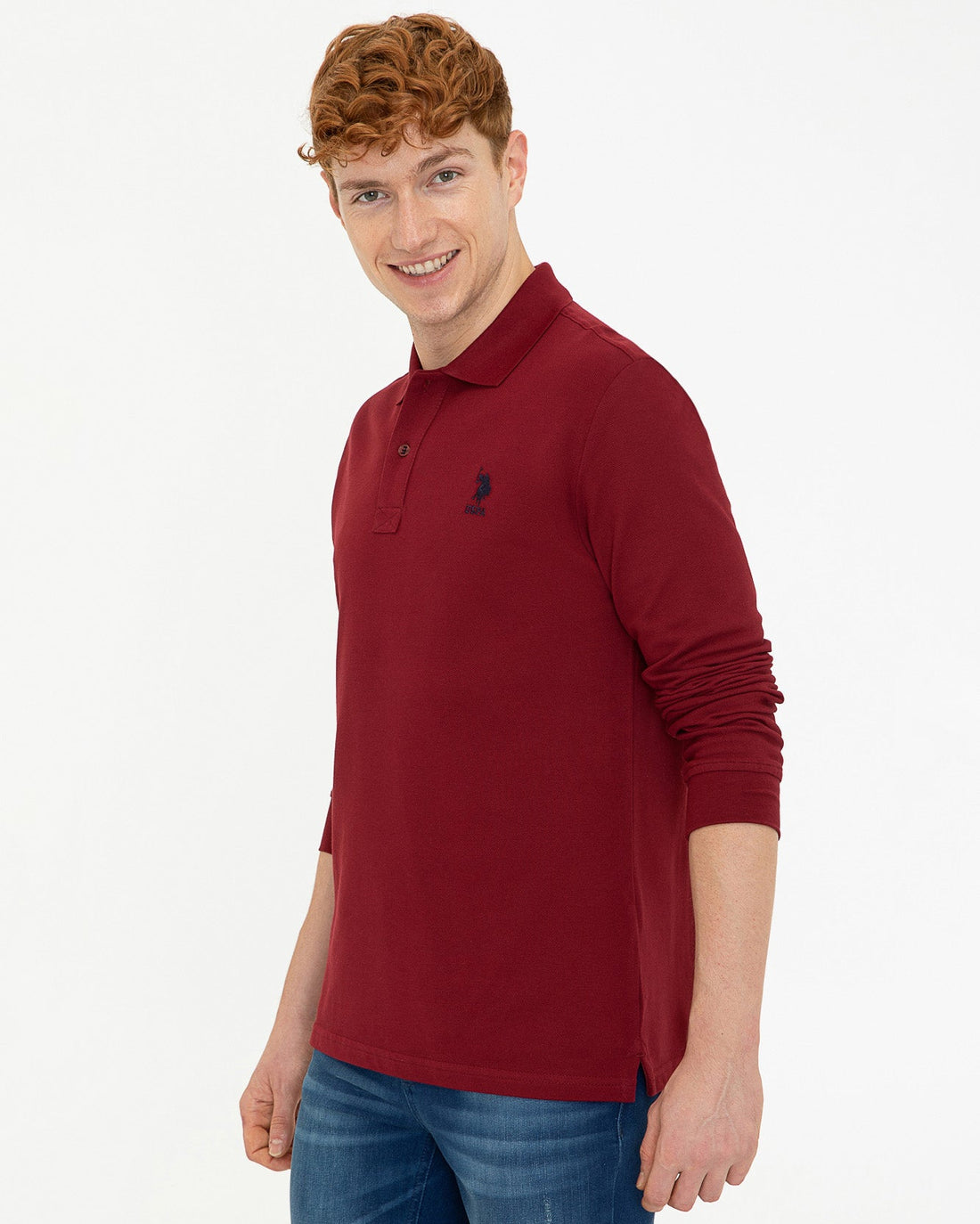Red Sweat Shirt U.S. Polo Assn.