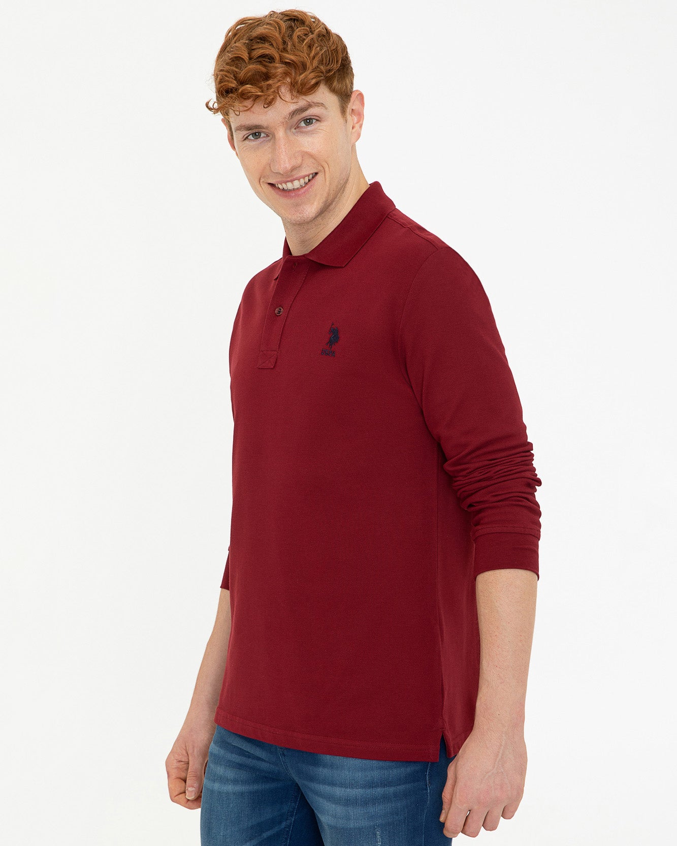 Red Sweat Shirt U.S. Polo Assn.